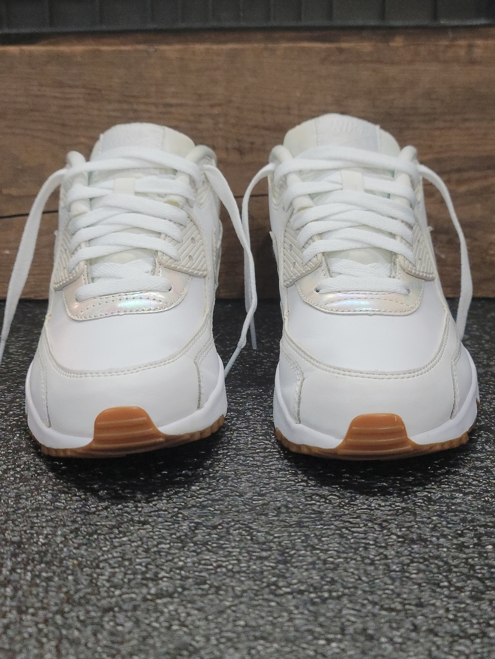 Nike Air Max 90 SE (special edition)  Pearlescent Shimmer Gum. Wmns 8 - Picture 5 of 15